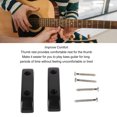 thumbnail image 3 of Bass Thumb Rest, Light Weight 2 Pcs Portable Wide Compatibility Plastic Bass Thumbrest  For String Instrument, 3 of 7