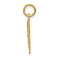 thumbnail image 3 of FJC Finejewelers 10 kt Yellow Gold Initial D Charm 23 x 15 mm, 3 of 6