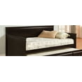 thumbnail image 6 of Traditional Espresso Daybed with Twin Trundle - Solid Wood Platform Bed, English Style, 81"L x 42.5"W, Slat Kit Included, Perfect for Guest Room or Living Room, 6 of 7