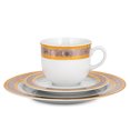 thumbnail image 3 of Porcelain Cup for Mocha Cappuccino Tea and Coffee 9.13 fl oz (270 ml) Royal Dinner Porcelain Tea Cup and Saucer Set Pretty Tea Cup with Matching Saucer, 3 of 9