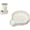 White, variant on Floss Pick Dispenser Pop Up Refillable Portable Dental Case for Travel Home PurseBrown