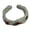 matcha green, variant on Contemporary Drip Oil Open Rings with Gold Foil Adjustable Size Hand Painted Rings Finger Jewelry for Everyday Wear