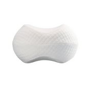 Yarino Memory Foam Pillow Knee Pillow Leg Pillows for Sleeping Elevation Body Pillow Memory Leg Memory Foam Pillow Back Knee Cushion Support Tool Wedge Pad