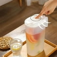 thumbnail image 4 of Zmeidao Plastic Pitcher with Lid, Iced Tea Pitcher for Fridge, Drink Pitcher for Juice Iced Tea and Beverages, 4 of 6