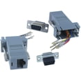 thumbnail image 3 of 5x DB9 to RJ45 Female Adapter Convert RS232 Serial Port to RJ45 Connection for Network Devices Adapters, 3 of 7