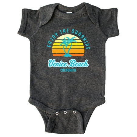 

Inktastic Summer Enjoy the Sunshine Venice Beach California in Blue Gift Baby Boy or Baby Girl Bodysuit