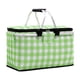 thumbnail image 4 of Cesta de picnic BLESIY bolsa térmica aislante plegable para la compra Verde, 4 of 8