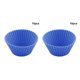 thumbnail image 2 of Wosthever 10 Uds. De tazas de silicona para magdalenas, revestimientos para magdalenas, taza redonda reutilizable para pasteles, molde para Type5 NO5, 2 of 6