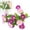 Purple, variant on 1 Bundles Artificial Daisy Flowers Faux Silk Colorfull Wildflowers Bouquet for Home Indoor Kitchen Table Vase Wedding Party Table Centerpieces Outdoor Decor