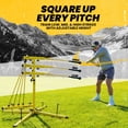 thumbnail image 5 of Apex Sports Baseball Swing Trainer – Adjustable Batting Practice Trainer with Power Resistance Bands for Hitting Mechanics, Swing Speed & Timing, 5 of 6