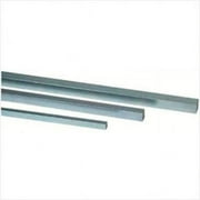 Square Stainless Keystock, 1/4 in x 12 in