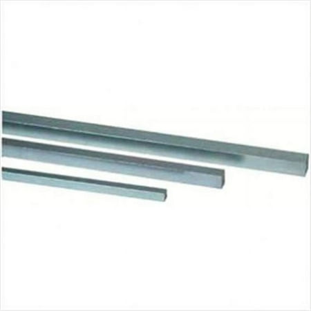 Square Stainless Keystock, 1/4 in x 12 in