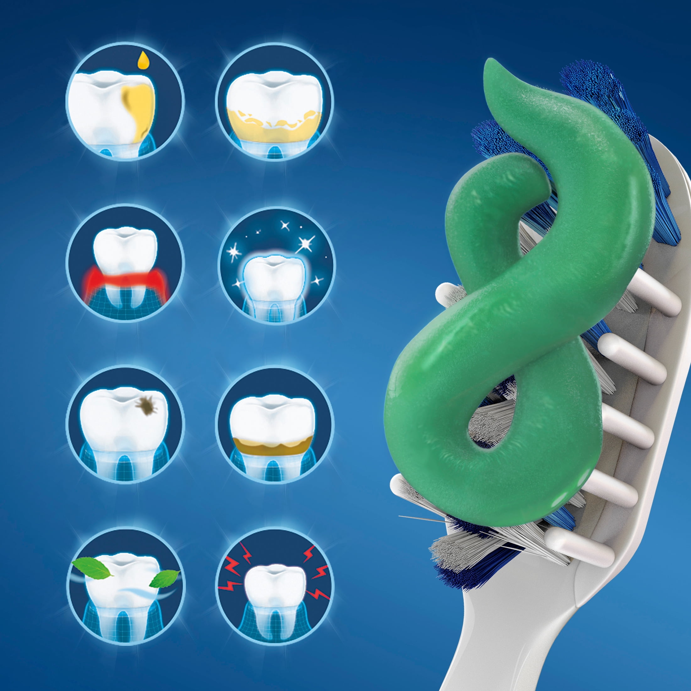 Crest Toothpaste, Pro-Health Toothpaste Plus Scope 4.3oz Twin