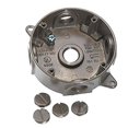 thumbnail image 2 of Bell Boîte d'Épissure Ronde en Aluminium Bronze 536-7 Résistant aux Intempéries 4 Po., 2 of 3