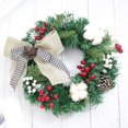 thumbnail image 2 of Corona navideña, adornos navideños, adornos para puerta de entrada, guirnaldas colgantes para ventanas, accesorios, fondo, decoración del árbol de Navidad, 2 of 5