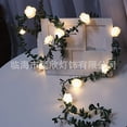 thumbnail image 5 of Rose rattan light string LED foam small white flower rattan light string wedding indoor balcony decorative light, 5 of 5
