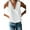 White, variant on Tinta 2022 Women's V Neck Lace Trim Casual Tank Tops Sleeveless Blouses Shirts