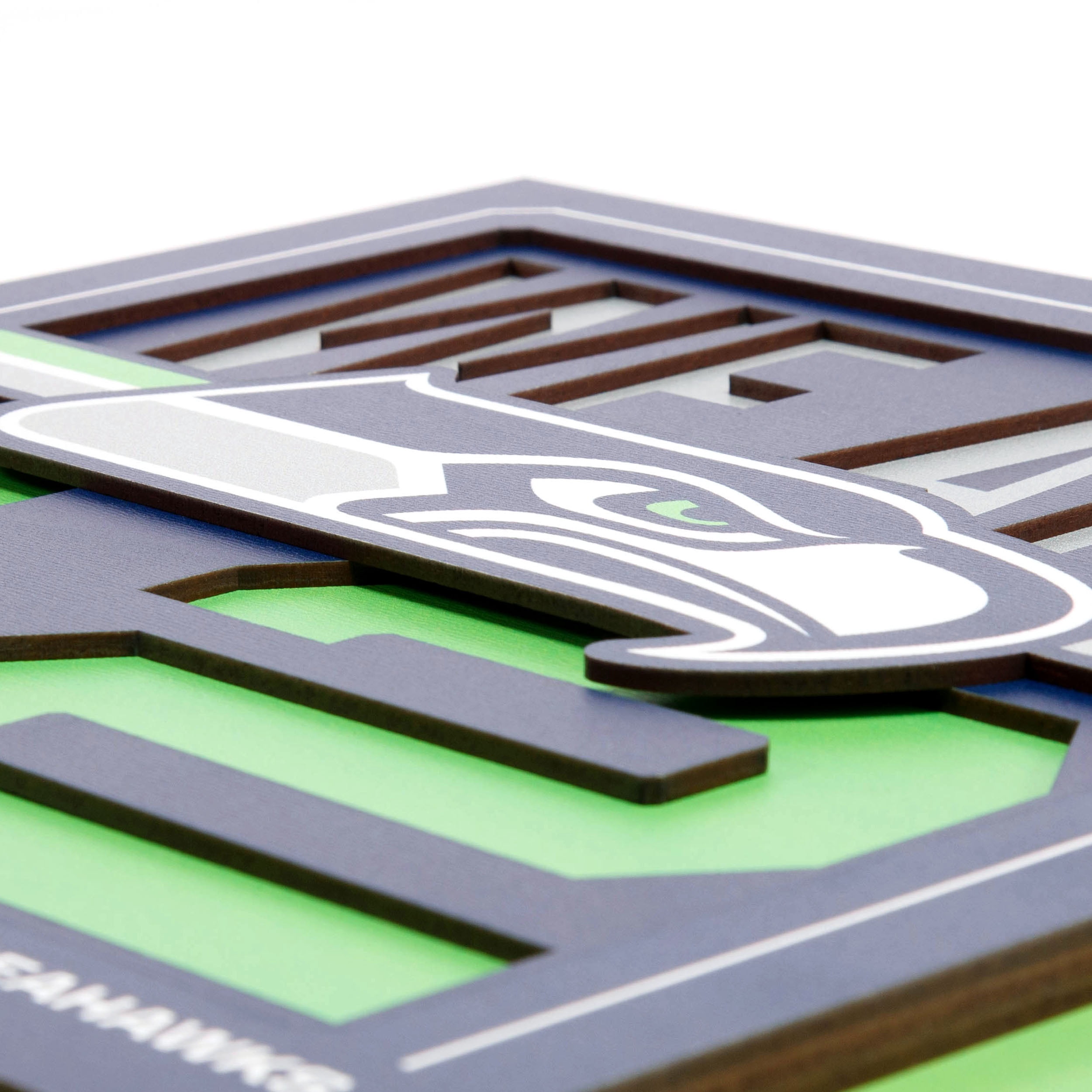 YouTheFan NFL Seattle Seahawks Slogan Series 3D Wall Art