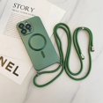 thumbnail image 3 of Crossbody Lanyard Magnetic Case For iPhone 15 14 13 12 11 Pro Max Plus X XS XR For Magsafe Soft TPU Camera Protection Cover, 3 of 5