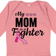 thumbnail image 4 of Inktastic Breast Cancer Awareness My Mom is a Fighter Boys or Girls Long Sleeve Baby Bodysuit, 4 of 5