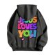 thumbnail image 4 of MHFRRA Sudaderas y Sudaderas Casuales para Hombre, de Corte Relajado, con Estampado Gráfico para Otoño E Invierno, de Fácil Cuidado, Ideales para Uso Diario Gris, 4 of 4