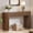 Walnut, variant on Rophefx 54" Entryway Table Long Console Table,Wood Farmhouse Storage Entryway Accent Table with Thickened Tabletop,2 Drawers,Sofa Table for Living Room, Hallway Foyer, Entrance, Foyer,Bedroom,Walnut