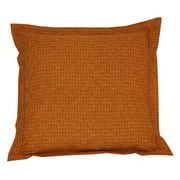 Patch Magic ESW094A Golden Rod Plaid, Fabric Euro Shams 26 x 26 inch