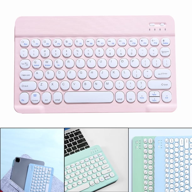 y ratón Juego recargable inalámbrico Bluetooth de 10 pulgada para para para 8TH para 9 - Rosado Macarena Teclado Bluetooth