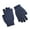 Navy Blue, variant on Knitted Gloves Touch Screen Full Finger Warm Mitten