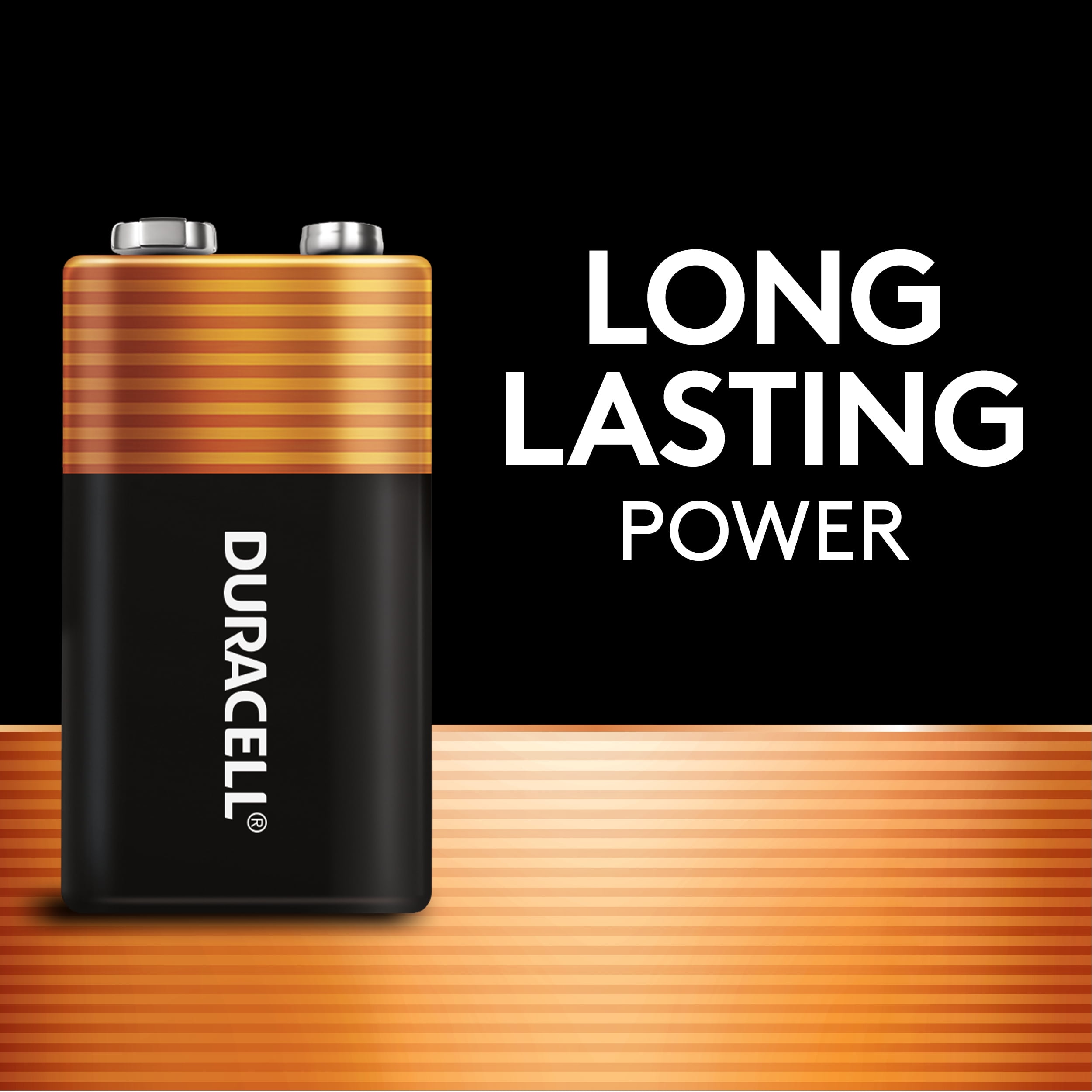 Duracell Coppertop 9V Battery, Lasting Batteries, - Walmart.com