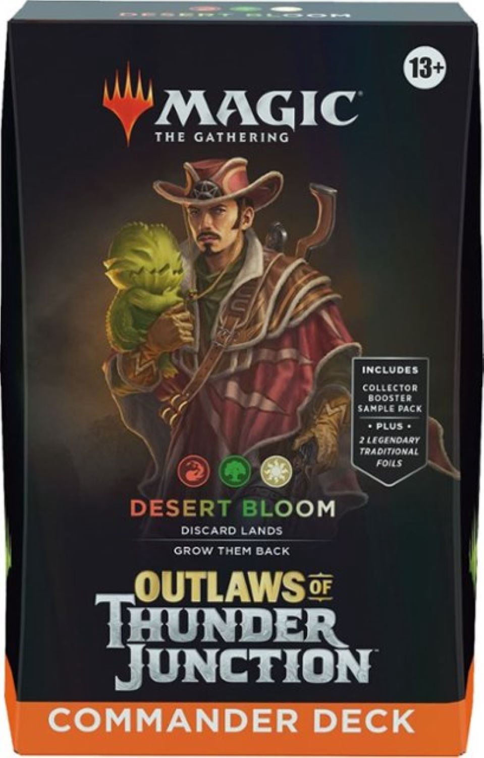 Magic: The Gathering Outlaws of Thunder Junction Commander Deck - Desert Bloom