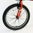 thumbnail image 5 of ZiZZO FERRO 20" Wheel, HT-Steel 7-Speed Aluminum Alloy Folding Bike for all genders, Red, 5 of 6