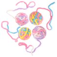thumbnail image 1 of 4 piezas de juguetes para mascotas, bola de hilo para masticar, interactivo para gatos de interior, poste rascador con resortes, 1 of 6