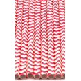 thumbnail image 3 of Lot de 900 Pailles à Boire en Papier Biodégradables à Chevrons Rouges 4 Plis (Compostables, Non Toxiques, Sans BPA), 3 of 3
