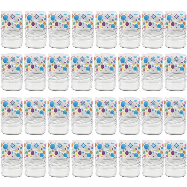 Pail Buddies Baby Doll Pañales Recambio Value Pack para Baby Alive Baby Dolls, 32 pañales