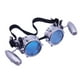 thumbnail image 2 of Gafas clásicas estilo steampunk a prueba de viento para mujer, disfraz para actuaciones en escenarios cibernéticos. 18x6cm, 2 of 9