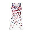 thumbnail image 4 of DailyTrove Women's Summer 3-Piece Swimwear with Padded Tankini Top, Briefs and Cover-Up Skirt, 4 of 5