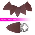 thumbnail image 4 of Surrme Multifunctional Sanding Finger Pads Universal Interface For Polishing Surface(black)(2pcs), 4 of 5