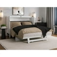 thumbnail image 1 of Santa Fe Full Murphy Bed Chest with Mattress & Built-in Charger in White, 1 of 17