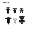 thumbnail image 4 of ZheElen 120 Pieces Car Trim Lining Clips Vehicle Liner Bumper Retainer Universal Interior Fixing Buckle Rivets Accessories, 4 of 6