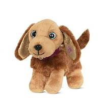 Glitter Girls by Battat - Hazel - Pet Plush Toy Dog - Puppy Pet Accessory for 14-inch Dolls - Toys, Clothes, and Accessories for girls 3 and Up