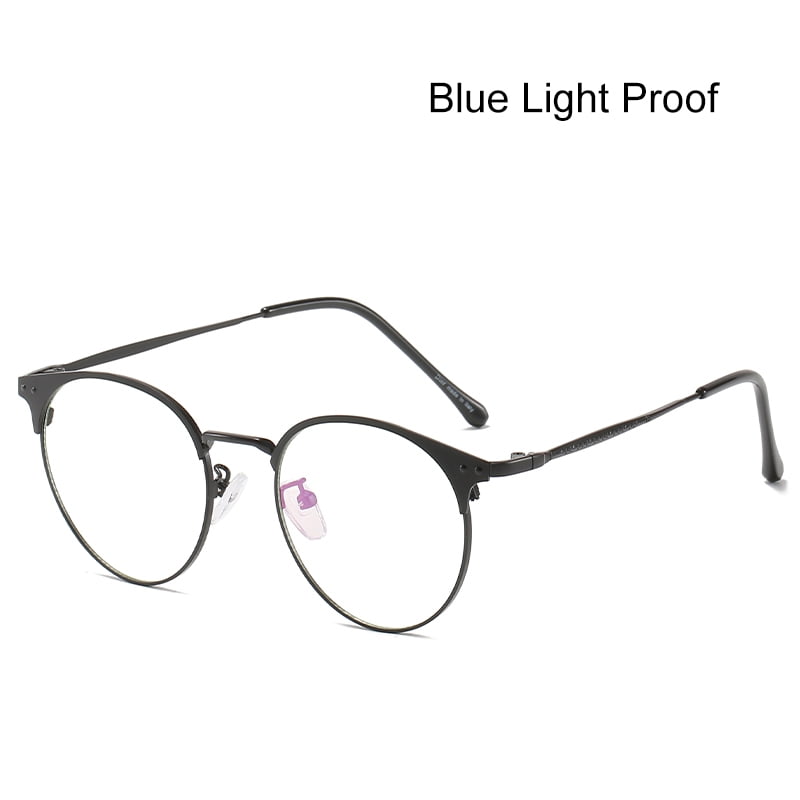 Bluelightblocking Glasses Flat Lens with Discoloration Retro Style