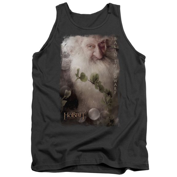 The Hobbit Balin Adult Tank Top Charcoal