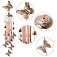thumbnail image 3 of Butterfly Wind Chime Retro Garden Decoration Metal Romantic Butterfly Wind Chime, 3 of 4