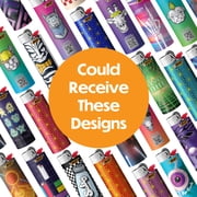 BIC 2-Pack Special Edition Maxi Pocket Lighter