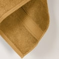 thumbnail image 4 of Superior 800 GSM Egyptian Cotton Heavyweight Bath Towel Set of 2, Gold, 4 of 7