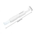 thumbnail image 3 of Vacemry Under $5 Sewing Machine Needle Threader, Automatic Thread Guide and Needle Inserter, Elderly Tailor Craft Tool, Durable Metal Plastic Construction, Easy to Handle, Universal Fit, 3 of 7