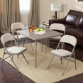 thumbnail image 4 of MECO Sudden Comfort 5 Piece 34x34 Card Table and 4 Chairs Folding Furniture Set, 4 of 7