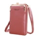 thumbnail image 2 of Bolso bandolera para teléfono Bolso bandolera para teléfono Bolso bandolera para mujer Bolso bandolera pequeño Rosa oscuro, 2 of 9