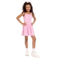 thumbnail image 6 of Powerpuff Girls Girls Active Sleeveless Dress with Built-In Shorts, Sizes 4-12, 6 of 8